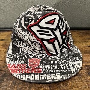 TRANSFORMERS Hat Flexfit Fitted Cap - Size S/M Robots Machine Optimus